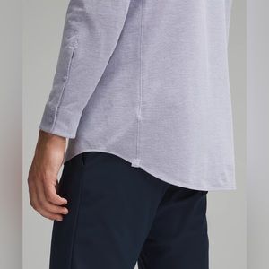 NWOT Commission Long-Sleeve Shirt Wash - XL (Harbor Blue/White)